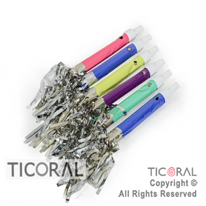SILBATO CON PORRA 20 CM FLUO x 6